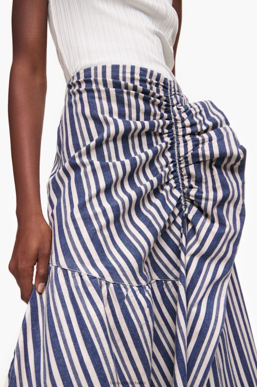 Bimba Y Lola Jeans-Midirock Blau Kleidung T04ZZ457