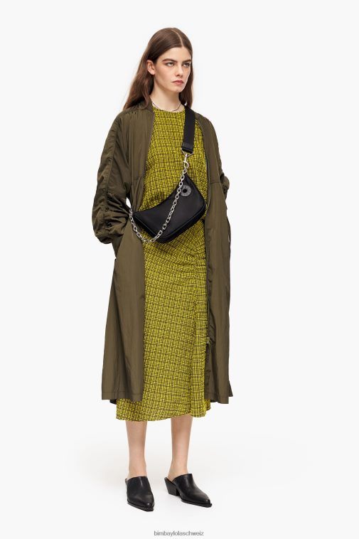 Bimba Y Lola Midi-Rockquadrate Gelb Kleidung T04ZZ466