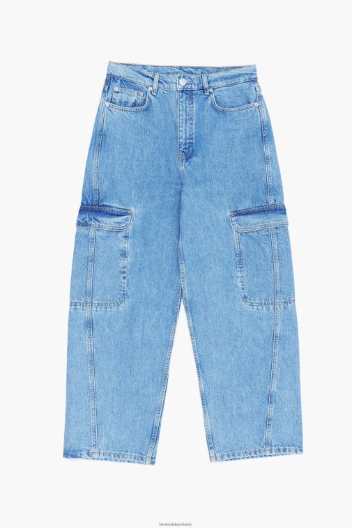 Bimba Y Lola Denim-Cargohose Blau Kleidung T04ZZ409
