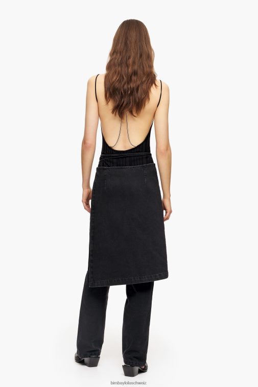 Bimba Y Lola Set Rockhose Schwarz Kleidung T04ZZ439