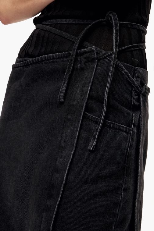 Bimba Y Lola Set Rockhose Schwarz Kleidung T04ZZ439