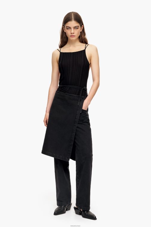 Bimba Y Lola Set Rockhose Schwarz Kleidung T04ZZ540