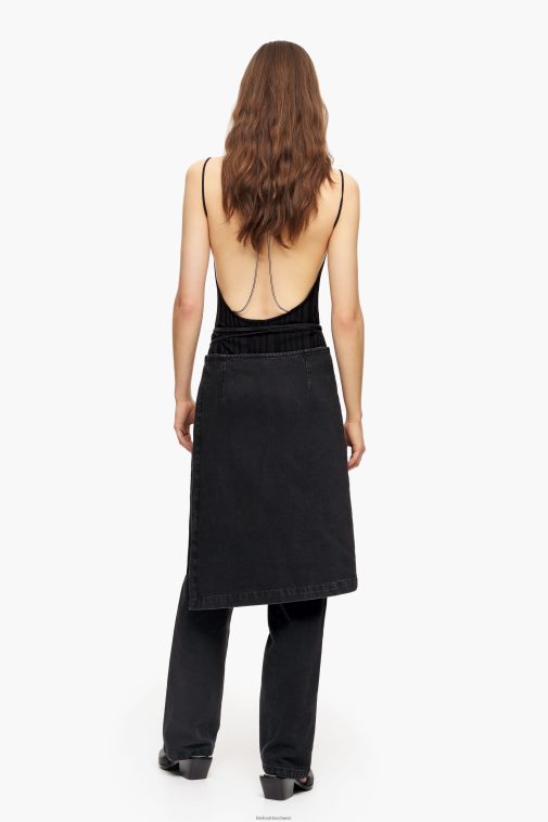 Bimba Y Lola Set Rockhose Schwarz Kleidung T04ZZ540