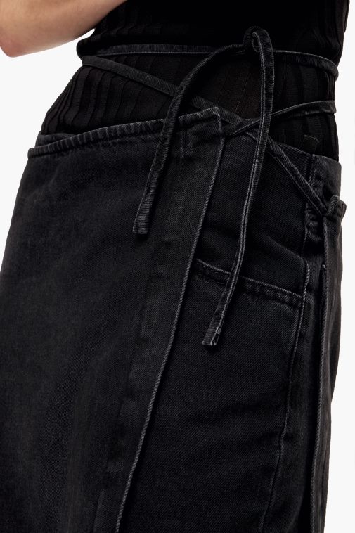 Bimba Y Lola Set Rockhose Schwarz Kleidung T04ZZ540