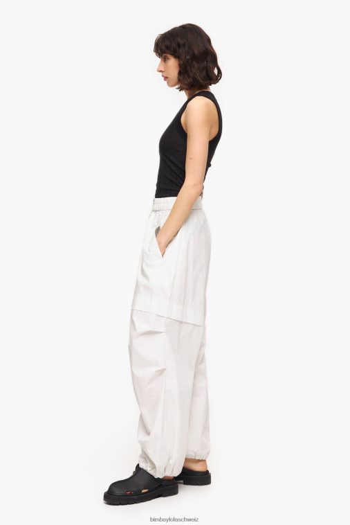 Bimba Y Lola leichte Fallschirmhose grau Kleidung T04ZZ421