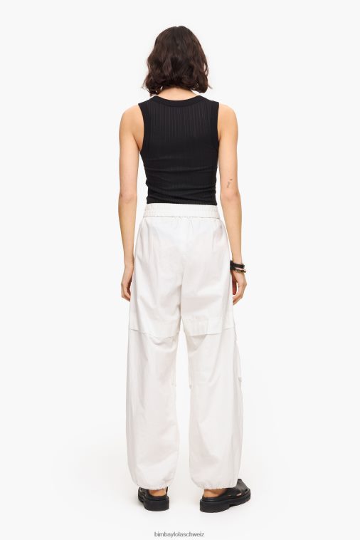 Bimba Y Lola leichte Fallschirmhose grau Kleidung T04ZZ421