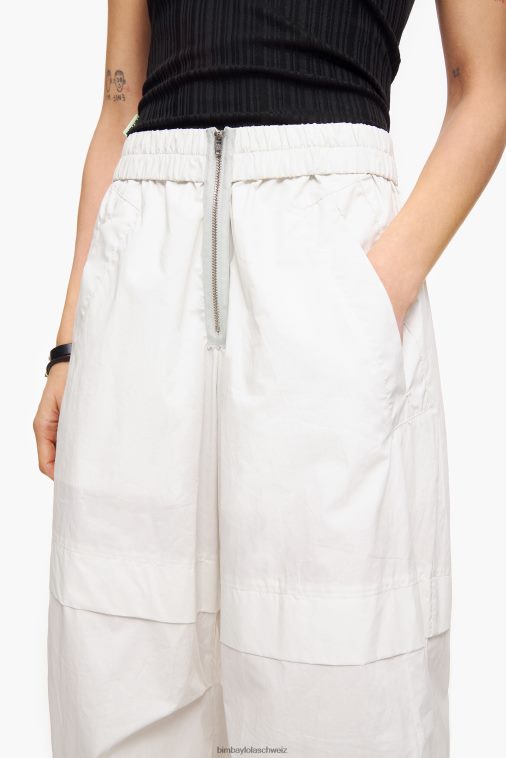 Bimba Y Lola leichte Fallschirmhose grau Kleidung T04ZZ421