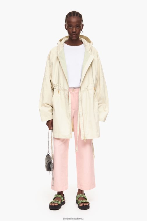 Bimba Y Lola leichte Leinenhose Rosa Kleidung T04ZZ405