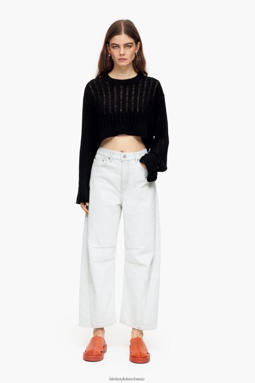 Bimba Y Lola Fass - gerade Jeans Blau Kleidung T04ZZ430