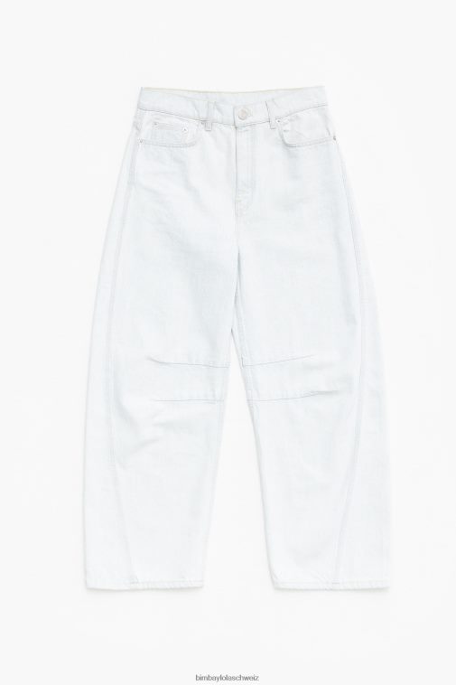 Bimba Y Lola Fass - gerade Jeans Blau Kleidung T04ZZ516