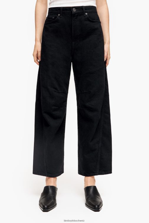 Bimba Y Lola Fass - gerade Jeans Schwarz Kleidung T04ZZ429