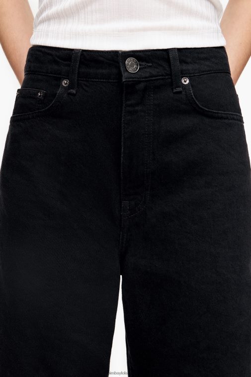 Bimba Y Lola Fass - gerade Jeans Schwarz Kleidung T04ZZ429