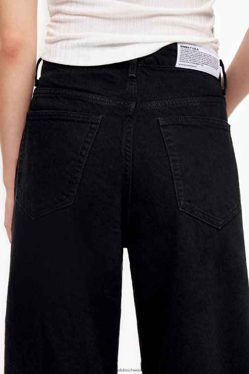 Bimba Y Lola Fass - gerade Jeans Schwarz Kleidung T04ZZ429