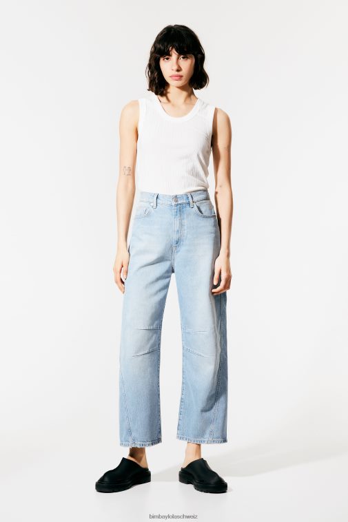 Bimba Y Lola Fass - gerade Jeans hellblau Kleidung T04ZZ514