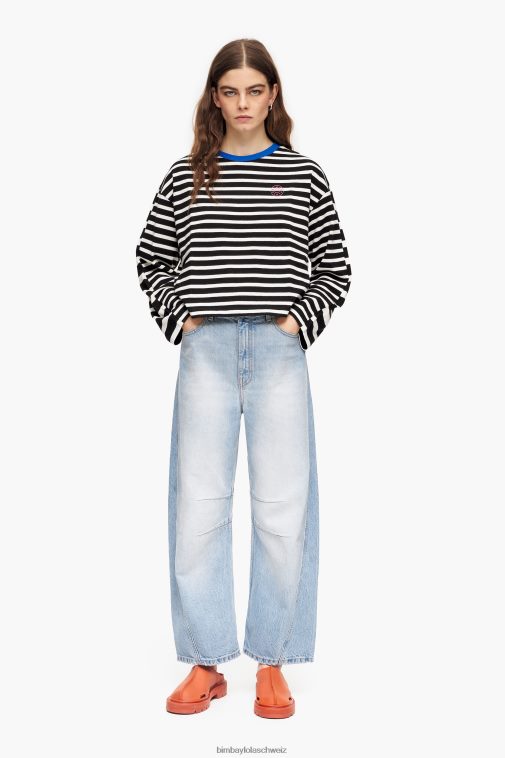 Bimba Y Lola Fass - gerade Jeans hellblau Kleidung T04ZZ515