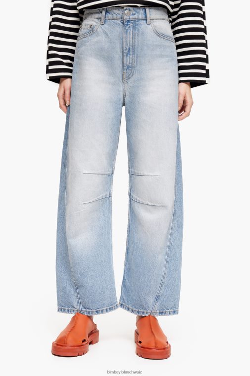 Bimba Y Lola Fass - gerade Jeans hellblau Kleidung T04ZZ515