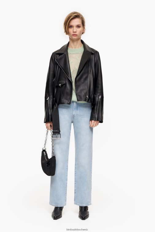 Bimba Y Lola Gerade geschnittene Jeans Blau Kleidung T04ZZ453