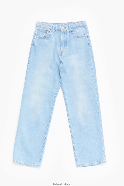 Bimba Y Lola Gerade geschnittene Jeans Blau Kleidung T04ZZ535