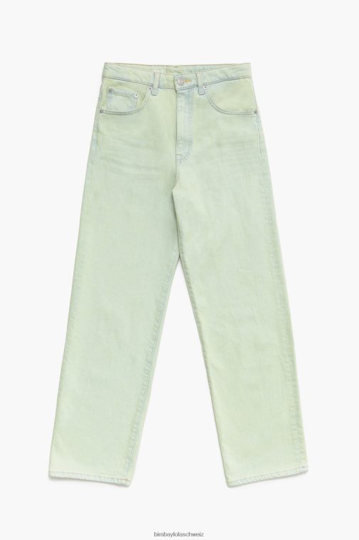 Bimba Y Lola Gerade geschnittene Jeans Minze Kleidung T04ZZ536