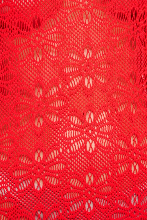 Bimba Y Lola durchbrochenes Maxikleid Koralle Kleidung T04ZZ207