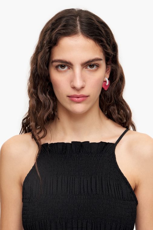 Bimba Y Lola Fließender Maxi-Overall Schwarz Kleidung T04ZZ218