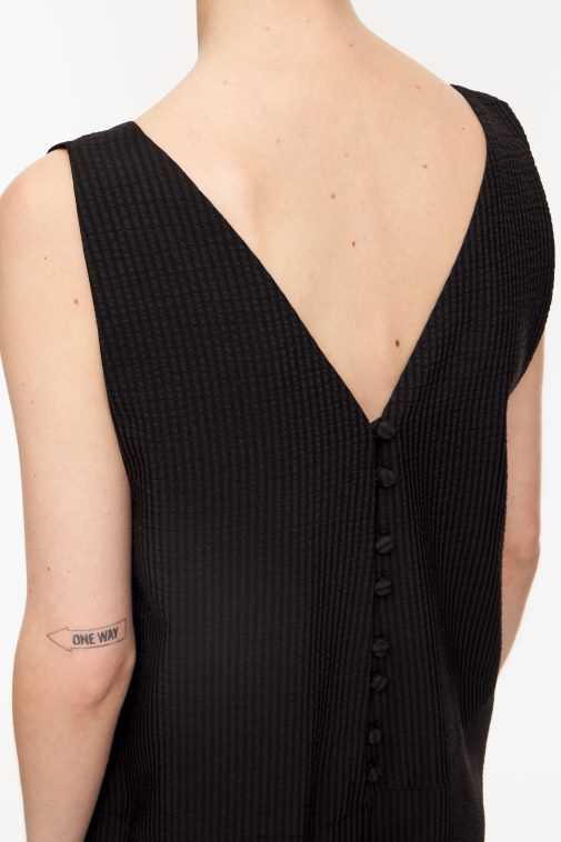 Bimba Y Lola Maxi-Overall Schwarz Kleidung T04ZZ243