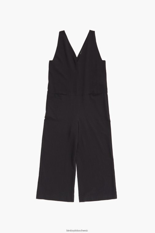 Bimba Y Lola Maxi-Overall Schwarz Kleidung T04ZZ243