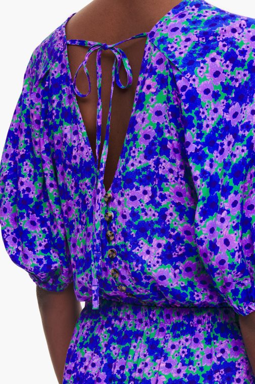 Bimba Y Lola Overall mit Volldruck Blumen Kleidung T04ZZ210