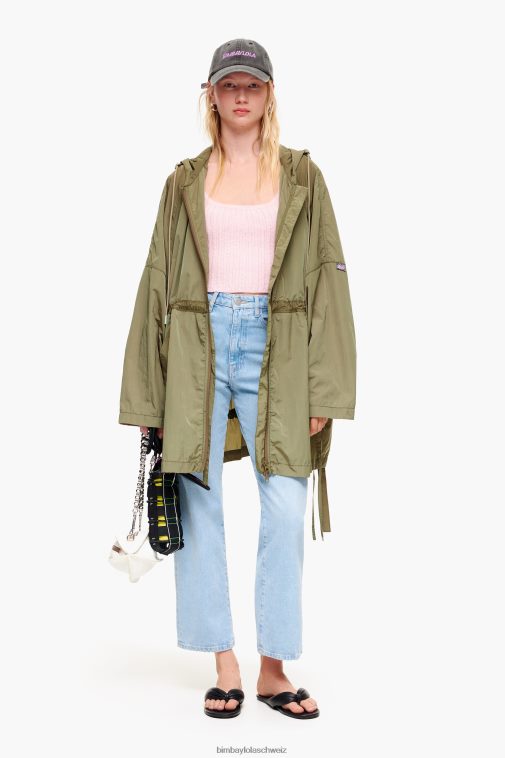 Bimba Y Lola geripptes, tailliertes Oberteil Rosa Kleidung T04ZZ314