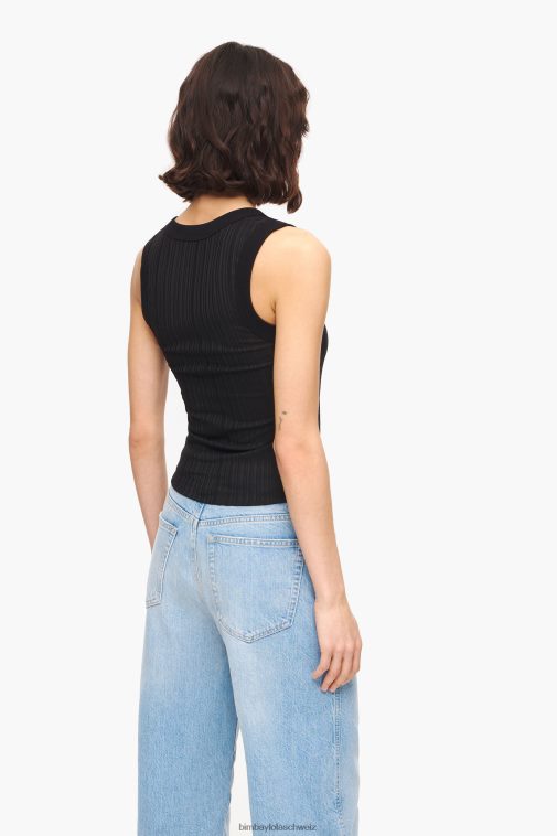 Bimba Y Lola tailliertes Oberteil Schwarz Kleidung T04ZZ248