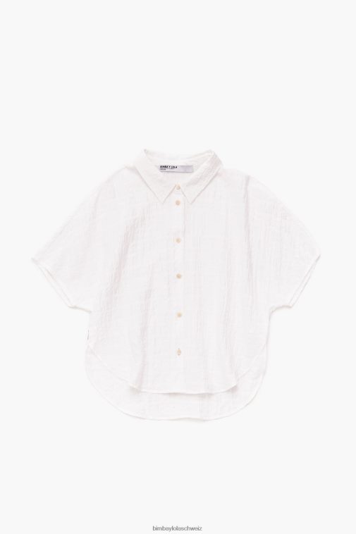 Bimba Y Lola Kurzes Shirt Elfenbein Kleidung T04ZZ327