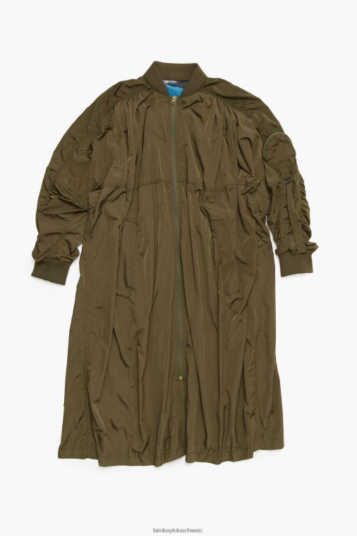 Bimba Y Lola Midi-Bombergraben khaki Kleidung T04ZZ472