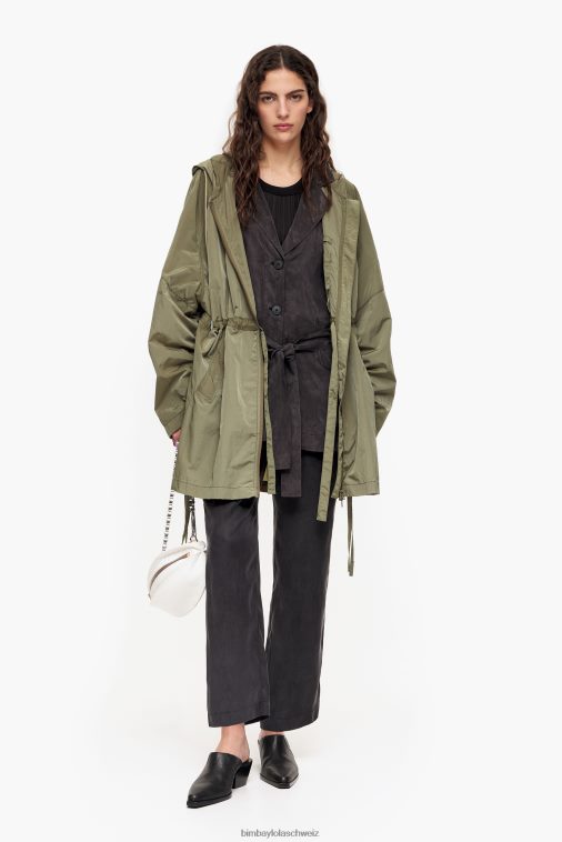 Bimba Y Lola Oversize-Blazer schwarz gewaschen Kleidung T04ZZ491