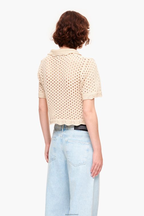 Bimba Y Lola Häkelpullover Sand Kleidung T04ZZ360