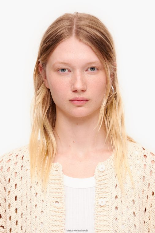 Bimba Y Lola Kastenförmiger Cardigan Schwarz Kleidung T04ZZ363