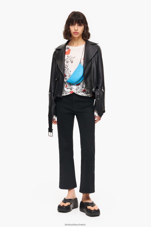 Bimba Y Lola Pullover mit Herz-Print Spitzname Kleidung T04ZZ373