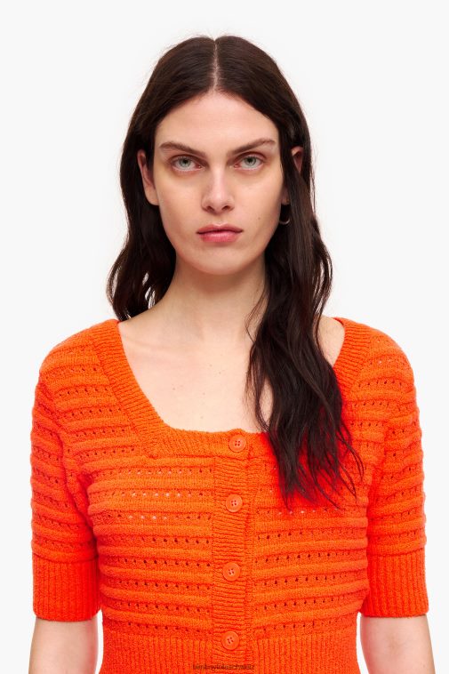 Bimba Y Lola Strickjacke Koralle Kleidung T04ZZ372