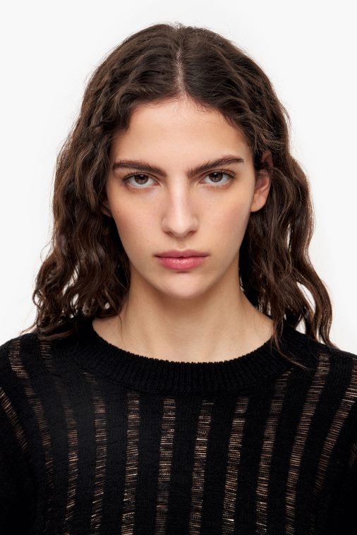 Bimba Y Lola Strickpullover Schwarz Kleidung T04ZZ388