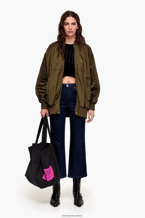 Bimba Y Lola Strickpullover Schwarz Kleidung T04ZZ388