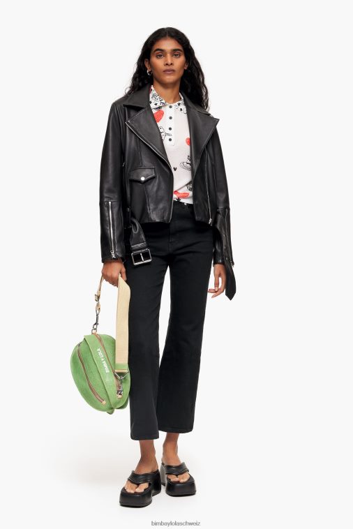 Bimba Y Lola Tailliertes Herz-Poloshirt Spitzname Kleidung T04ZZ374