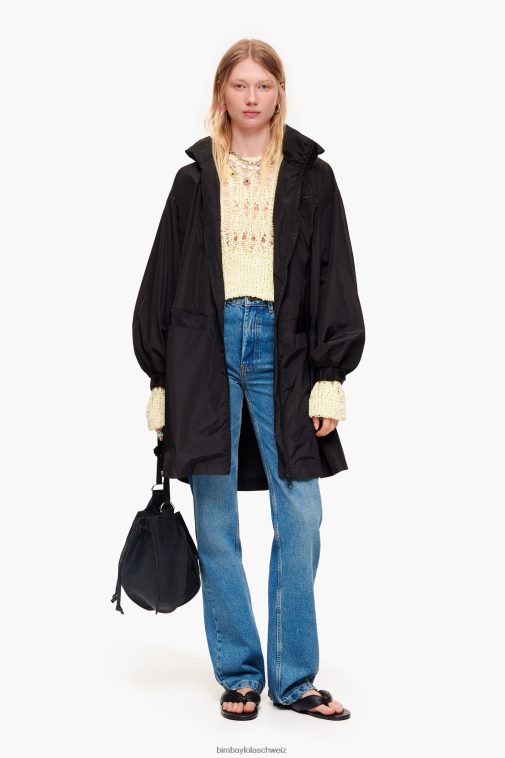 Bimba Y Lola durchbrochener Pullover lindgrün Kleidung T04ZZ385