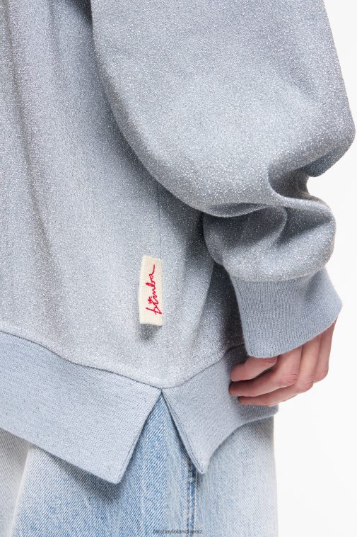 Bimba Y Lola Baumwoll-Sweatshirt Blau Kleidung T04ZZ493