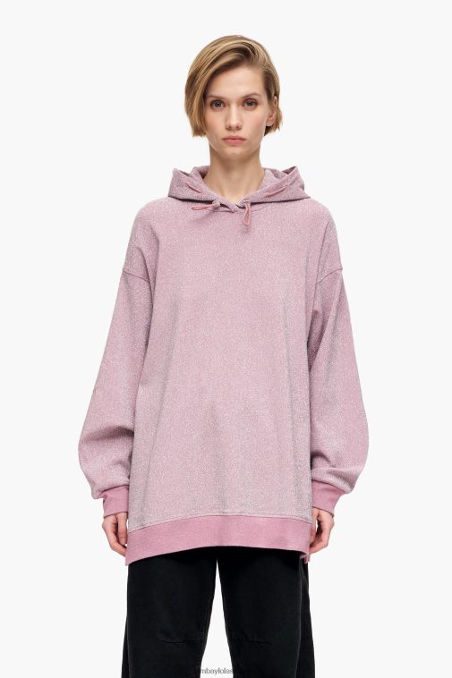 Bimba Y Lola Baumwoll-Sweatshirt Rosa Kleidung T04ZZ494
