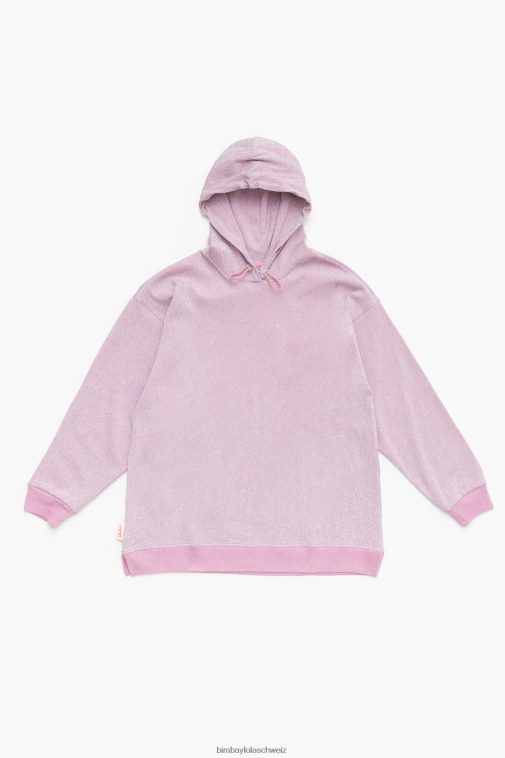 Bimba Y Lola Baumwoll-Sweatshirt Rosa Kleidung T04ZZ494