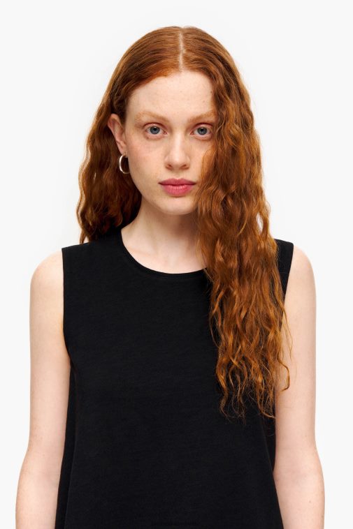 Bimba Y Lola Baumwoll t-shirt Schwarz Kleidung T04ZZ294