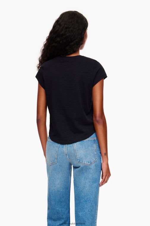 Bimba Y Lola Guindilla-T-Shirt Schwarz Kleidung T04ZZ247