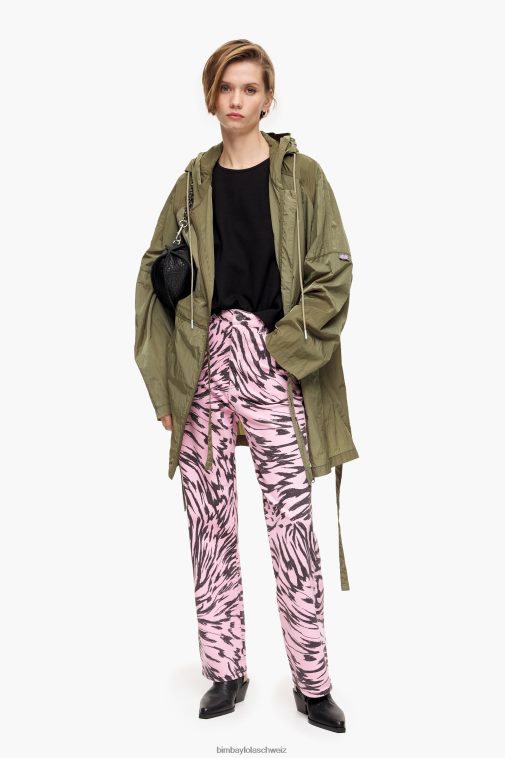 Bimba Y Lola Strick-T-Shirt Schwarz Kleidung T04ZZ301