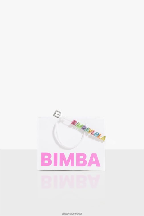 Bimba Y Lola Armband mit Logo-Buchstaben transparent Zubehör T04ZZ656