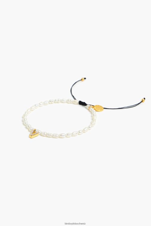 Bimba Y Lola Buchstabenarmband v Perle Zubehör T04ZZ1202