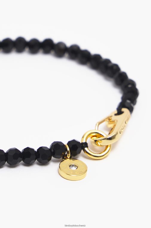 Bimba Y Lola Herz-Kristall-Armband golden Zubehör T04ZZ787